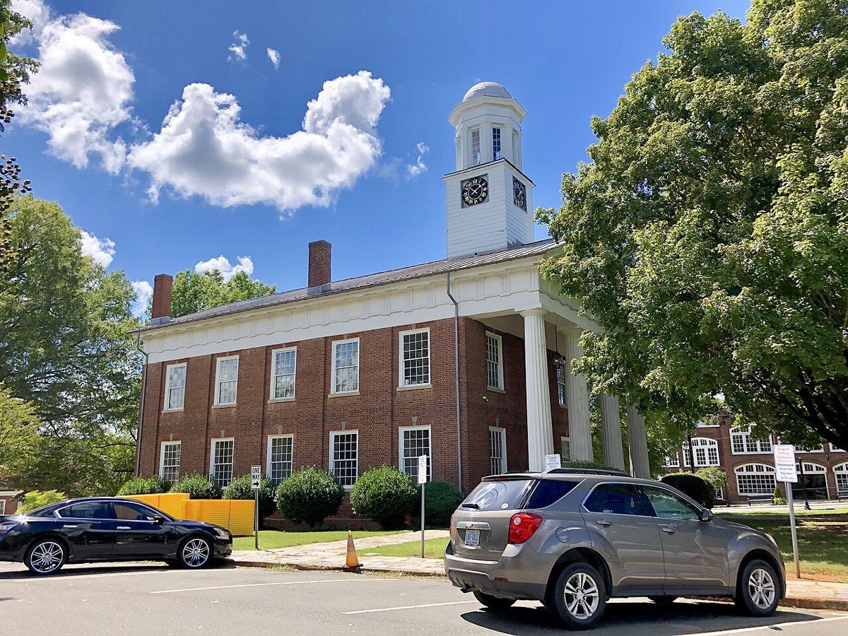 Historic downtown Hillsborough, North Carolina