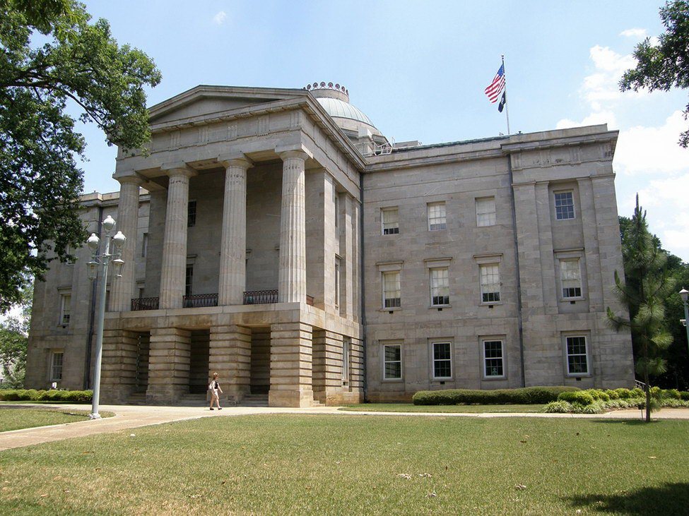 North Carolina State Capitol Raleigh historic building and grounds